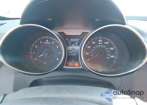 2014 Hyundai Veloster Base W/Black from USA, damaged, VIN KMHTC6AD8EU186522